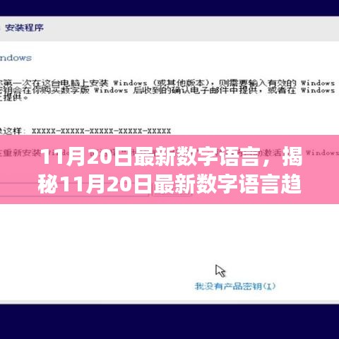 揭秘最新数字语言趋势，掌握未来交流的密钥在11月20日揭晓！