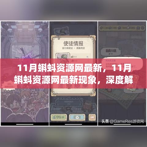 11月蝌蚪资源网最新动态，深度解析与我的立场