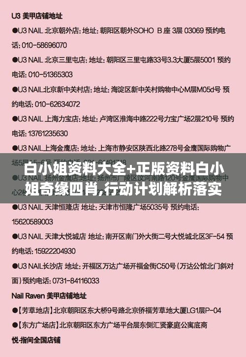 白小姐资料大全+正版资料白小姐奇缘四肖,行动计划解析落实_迷你版OEW5.35