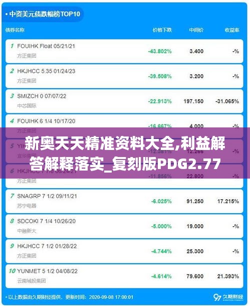 新奥天天精准资料大全,利益解答解释落实_复刻版PDG2.77