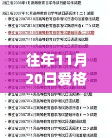 往年11月20日爱格最新出版小说深度解读，文学盛宴的多维视角