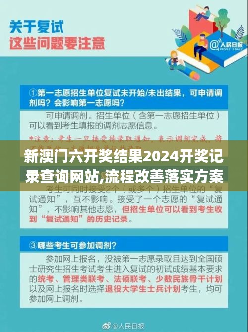 新澳门六开奖结果2024开奖记录查询网站,流程改善落实方案_试点版VQZ7.10