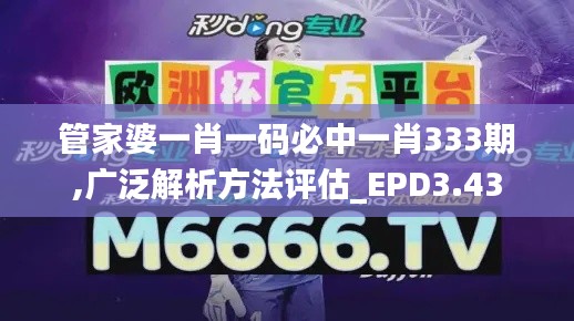 管家婆一肖一码必中一肖333期,广泛解析方法评估_EPD3.43