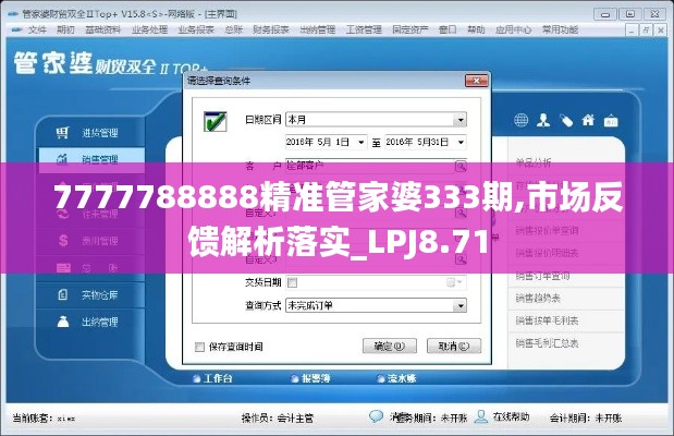 7777788888精准管家婆333期,市场反馈解析落实_LPJ8.71