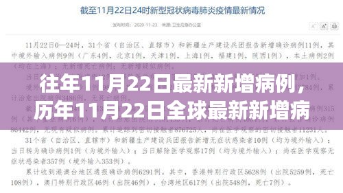 历年11月22日全球新增病例洞察，解析与趋势探讨