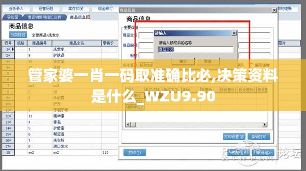 管家婆一肖一码取准确比必,决策资料是什么_WZU9.90