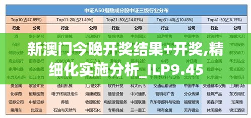 新澳门今晚开奖结果+开奖,精细化实施分析_ILP9.45