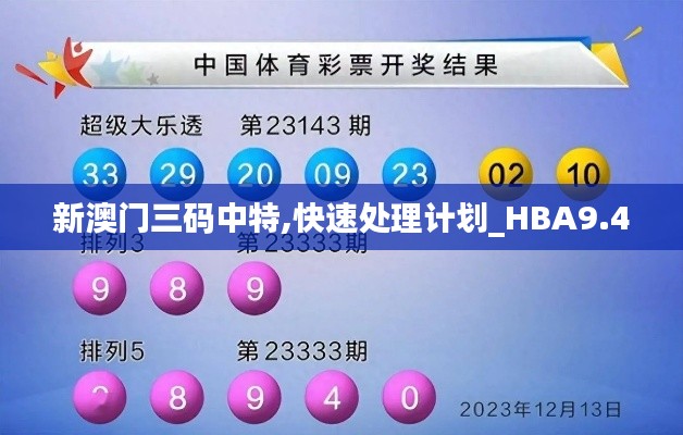 新澳门三码中特,快速处理计划_HBA9.4