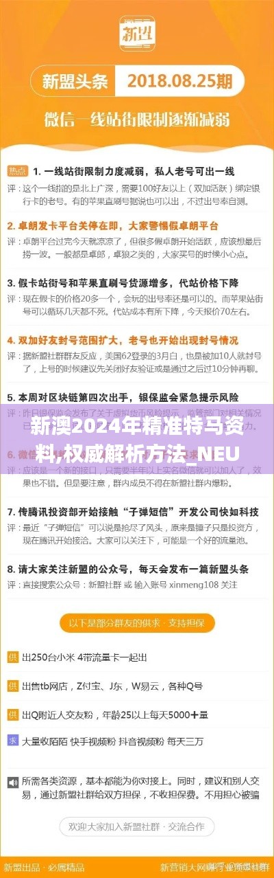 新澳2024年精准特马资料,权威解析方法_NEU9.75