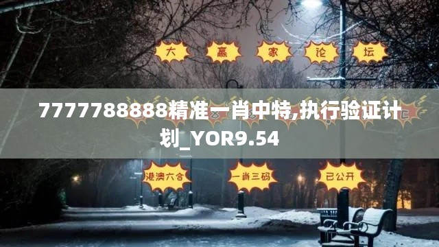 7777788888精准一肖中特,执行验证计划_YOR9.54