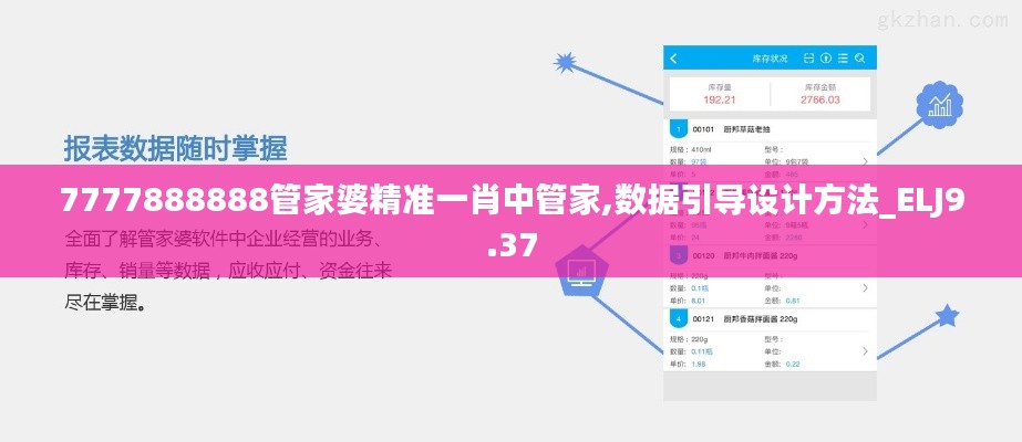 7777888888管家婆精准一肖中管家,数据引导设计方法_ELJ9.37