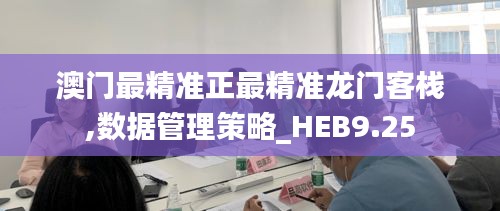 澳门最精准正最精准龙门客栈,数据管理策略_HEB9.25