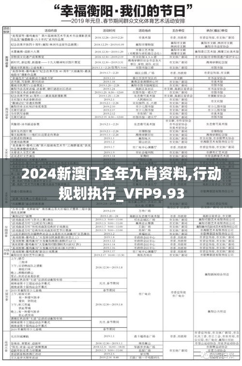 2024新澳门全年九肖资料,行动规划执行_VFP9.93