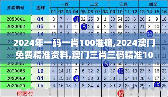 2024年一码一肖100准确,2024澳门免费精准资料,澳门三肖三码精准100%,新澳门彩,数据驱动决策_LJW9.84