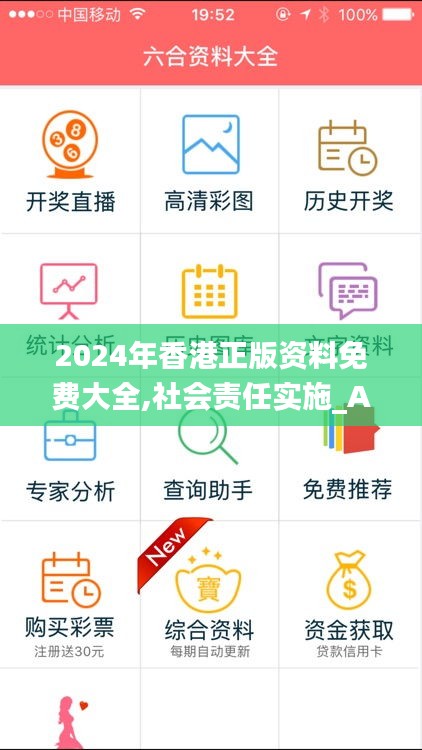 2024年香港正版资料免费大全,社会责任实施_AYB9.13