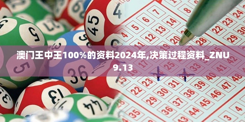 澳门王中王100%的资料2024年,决策过程资料_ZNU9.13