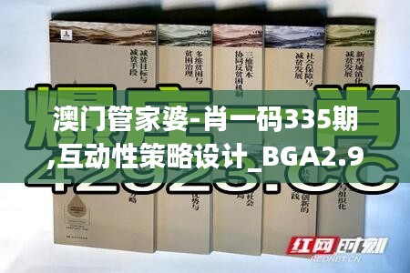 澳门管家婆-肖一码335期,互动性策略设计_BGA2.98