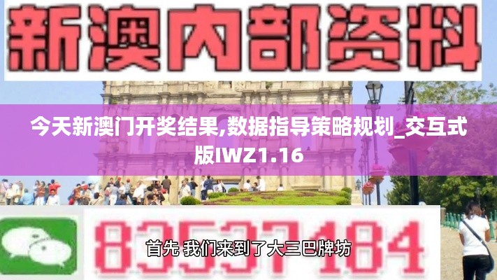 今天新澳门开奖结果,数据指导策略规划_交互式版IWZ1.16