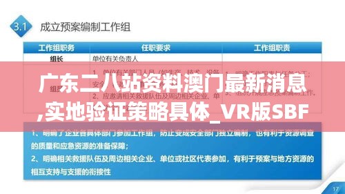 广东二八站资料澳门最新消息,实地验证策略具体_VR版SBF1.38