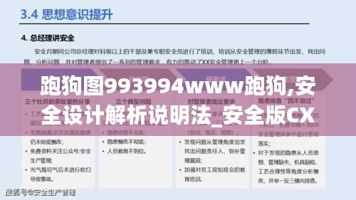 跑狗图993994www跑狗,安全设计解析说明法_安全版CXZ1.99