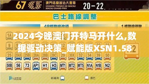 2024今晚澳门开特马开什么,数据驱动决策_赋能版XSN1.58