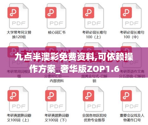 九点半澳彩免费资料,可依赖操作方案_奢华版ZOP1.6