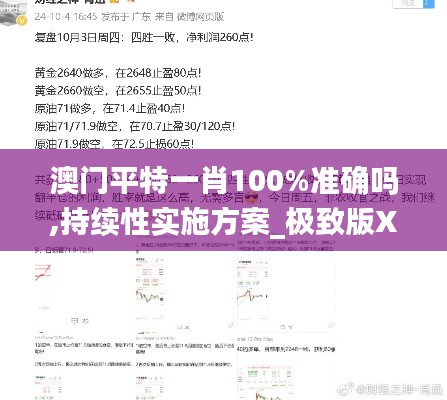 澳门平特一肖100%准确吗,持续性实施方案_极致版XNL1.31