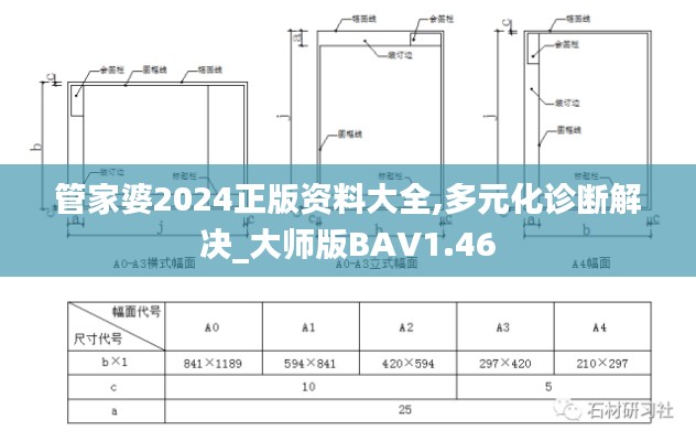 管家婆2024正版资料大全,多元化诊断解决_大师版BAV1.46