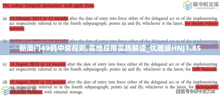 新澳门49码中奖规则,实地应用实践解读_优雅版HNJ1.85