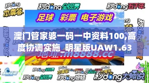 澳门管家婆一码一中资料100,高度协调实施_明星版UAW1.63