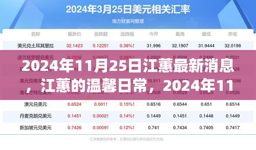 江蕙的最新动态，温馨日常与趣事回顾（2024年11月25日）