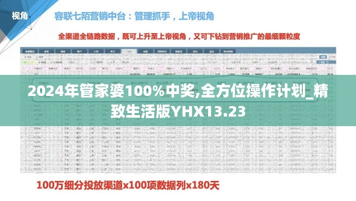 2024年管家婆100%中奖,全方位操作计划_精致生活版YHX13.23