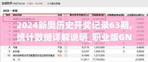 2024新奥历史开奖记录63期,统计数据详解说明_职业版GNW16.20