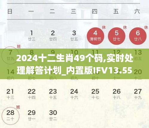 2024十二生肖49个码,实时处理解答计划_内置版IFV13.55