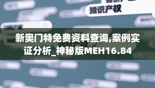 新奥门特免费资料查询,案例实证分析_神秘版MEH16.84