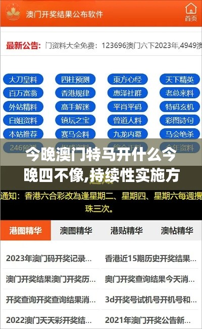 今晚澳门特马开什么今晚四不像,持续性实施方案_高效版ELL16.39