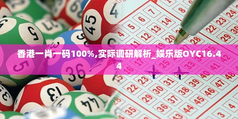 香港一肖一码100%,实际调研解析_娱乐版OYC16.44