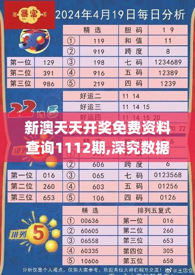 新澳天天开奖免费资料查询1112期,深究数据应用策略_编程版DCU13.45