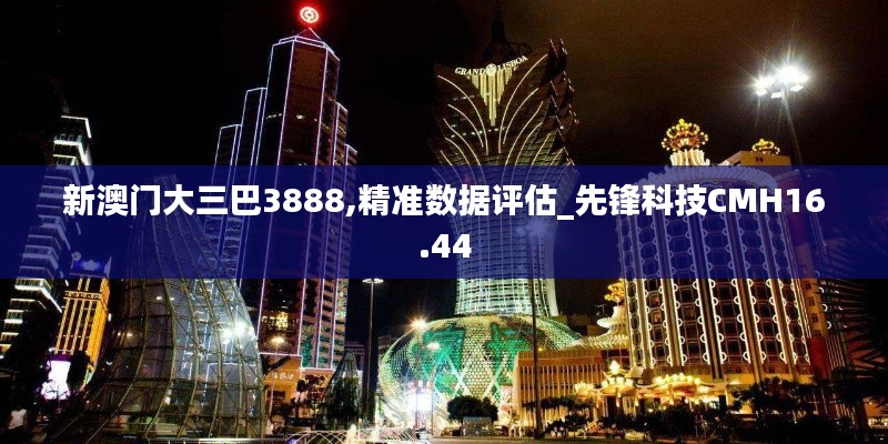 新澳门大三巴3888,精准数据评估_先锋科技CMH16.44