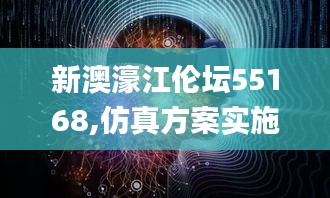 新澳濠江伦坛55168,仿真方案实施_交互版BIP16.5