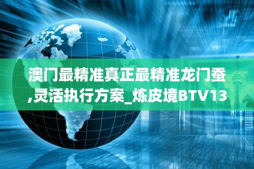 澳门最精准真正最精准龙门蚕,灵活执行方案_炼皮境BTV13.89