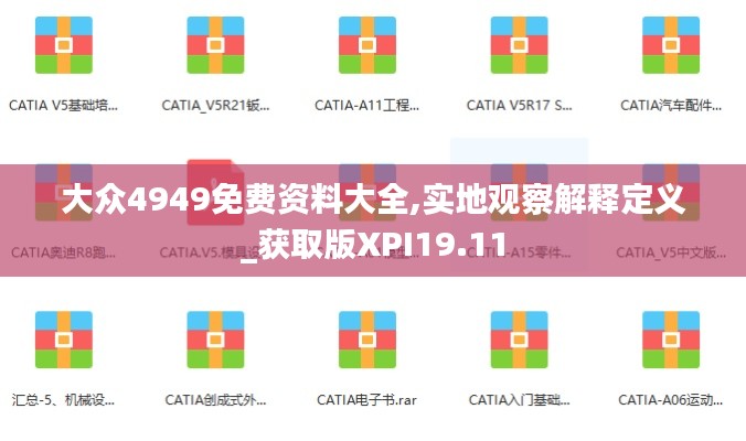 大众4949免费资料大全,实地观察解释定义_获取版XPI19.11