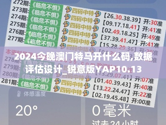 2024今晚澳门特马开什么码,数据评估设计_锐意版YAP10.13