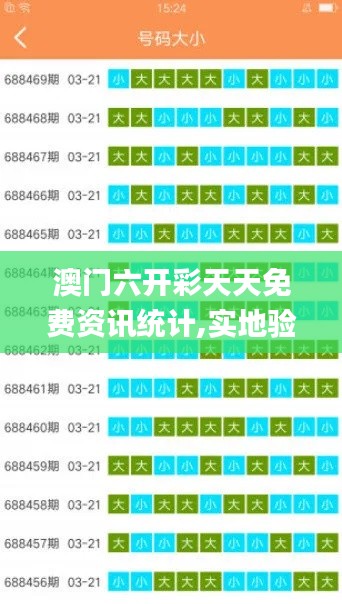 澳门六开彩天天免费资讯统计,实地验证实施_游戏版EDP10.46