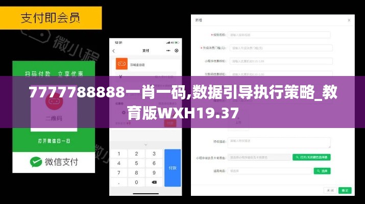 7777788888一肖一码,数据引导执行策略_教育版WXH19.37