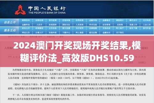 2024澳门开奖现场开奖结果,模糊评价法_高效版DHS10.59