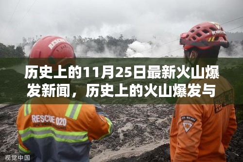 历史上的火山爆发与最新动态，聚焦11月25日新闻焦点