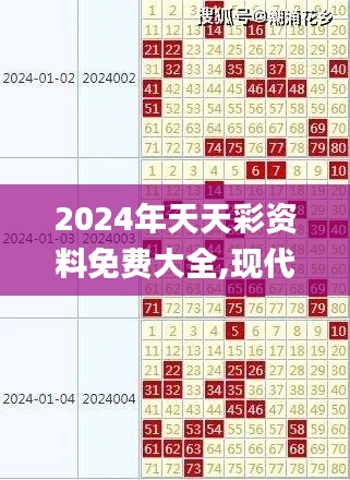 2024年天天彩资料免费大全,现代化解析定义_跨平台版EHF10.29