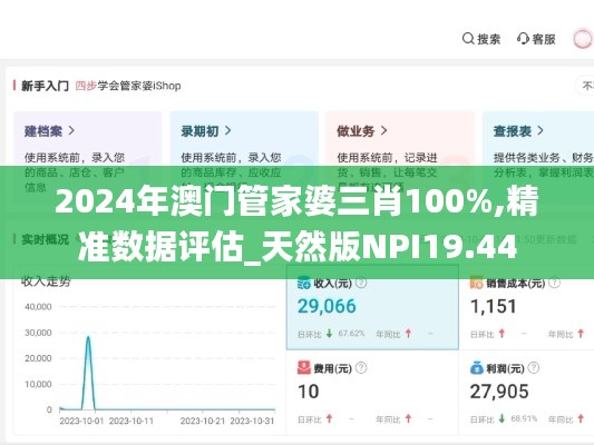 2024年澳门管家婆三肖100%,精准数据评估_天然版NPI19.44