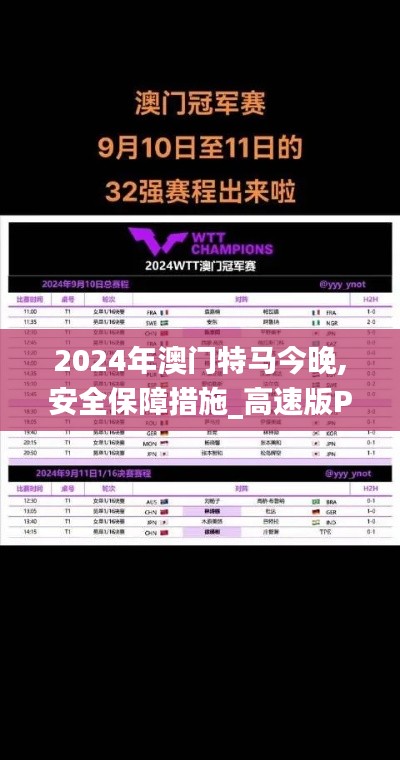 2024年澳门特马今晚,安全保障措施_高速版PFI19.27